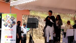 Sr. Segundo José Caiza, presidente de CONAGOPARE Tungurahua