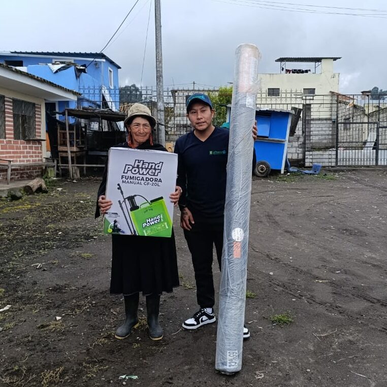 Fortaleciendo la seguridad alimentaria y los medios de vida de familias en Juan Benigno Vela, Tungurahua