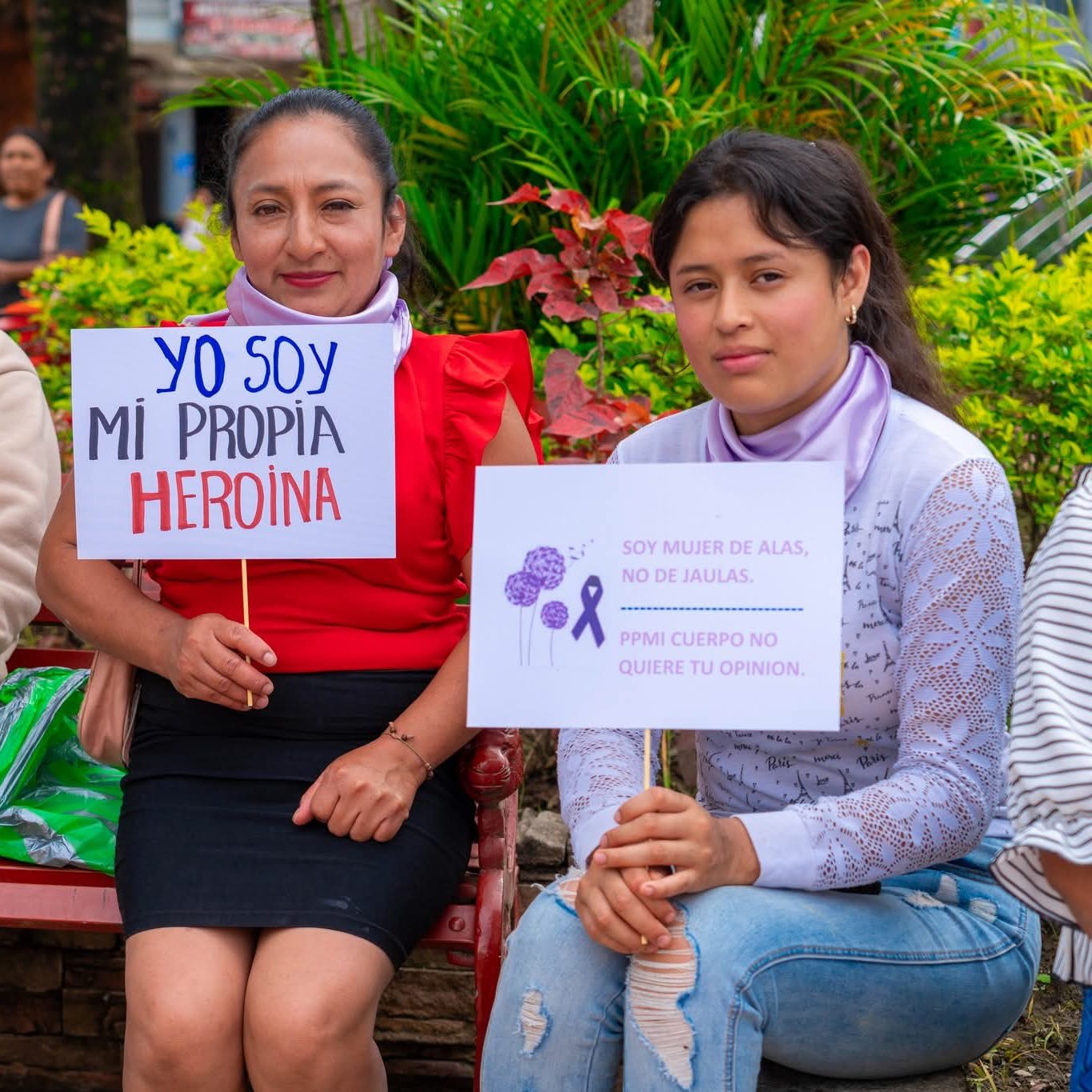 Centinela del Cóndor comprometida por una vida libre de violencia hacia las mujeres
