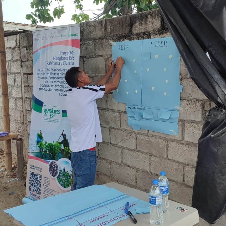 Fortalecemos liderazgos en la unidad de la Cooperativa Hualtaco, en Huaquillas, El Oro