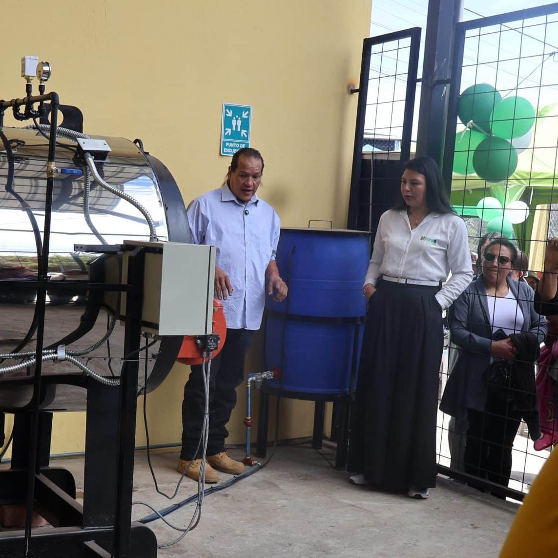 Inauguramos un nuevo centro de acopio de mote y mora en Santiagopamba